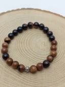 Abanoz Ağacı Bileklik 8mm (56540) thumbnail 2