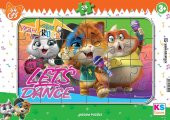 Ks Games 24 Parça Cats  Frame Puzzle thumbnail 1