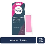 Veet Sirli Yüz Ağda Bandı 20 Li Professıonal Normal - 1