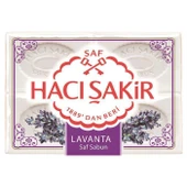 Hacı Şakir Banyo Sabunu Lavanta 4 Lü 600 Gr - 1