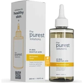 The Purest Solutions Yağlı Ve Karma Cilt Sivilce Ve Siyah Nokta Gözenek Salisilik Asit Tonik 200 ml - 1