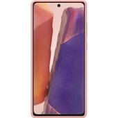 Galaxy Note 20 ile Uyumlu Silikon Kılıf Mistik Bronz EF-PN980TAEGWW - 2