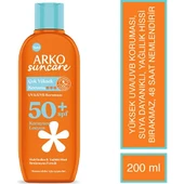 Arko Suncare Güneş Koruyucu Losyon Spf 50 Faktör 200 Ml - 1