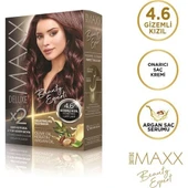 Maxx Deluxe Saç Boyası 4.6 Gizemli Kızıl - 1