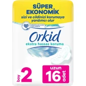 Orkid Ekstra Hassas Paket Uzun 16 Lı - 1