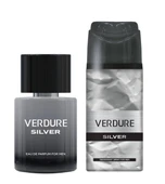 Verdure Sılver Erkek Parfüm Seti 100 Ml + Deodorant 150 ml - 1