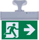 SG071-S1 Çift Yönlü Acil Yönlendirme Armatürü (Askı Aparatlı) Sağ-Sol - 1