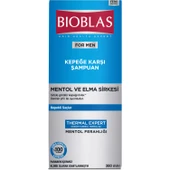 Bıoblas Şampuan Formen Kepeğe Karşı Mentol Ve Elma Sirkesi 360 Ml - 1