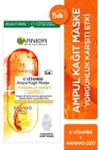 Garnier C Vitamini Yorgunluk Karşıtı Ampul Kağıt Maskesi - 1