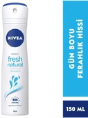Nıvea Deodorant Fresh Natural Bayan Sprey 150 Ml - 1