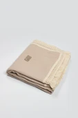 Bistyle Organik Müslin 80x90 Fistolu Battaniye 70112 Bej - 4