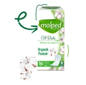 Molped PureSoft İnce Günlük Ped 16 Adet - 1