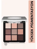 Flormar Eyeshadow Palet 9 Lu Far 005 Nude Dude - 1