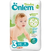 Önlem Bebek Bezi 3 Numara 4-9 Kg Arası Deneme Boyu 9 Adet - 1