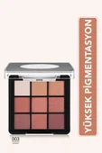 Flormar Eyeshadow Palet 9 Lu Far 003 Sunset - 1