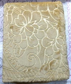 Özdilek Trendy Embos Çift Kişilik Battaniye (220x240)-Hardal - 2