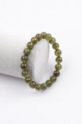 Zebercet Doğal Taş Bileklik 9 mm Küre Kesim thumbnail 1