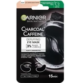 Garnier Charcoal Caffeıne Göz Şişliğine Karşı Göz Kağıt Maskesi - 1