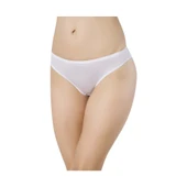 Anıt 3443 Bayan Bikini Külot Tekli Beyaz Beden M - 1