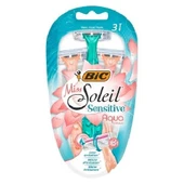 Bic Miss Soleil Sensitive Aqua 3 Lü Bayan Tıraş Bıçağı - 1