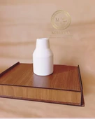 Minelly Dingin Çizgilerle Minimal Vazo - 3