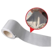 5 Metre X 10cm Çamur Bant Alüminyum İzolasyon Tamir Çatlak Bantı - 1