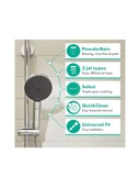 Hansgrohe Pulsify Select S 105 3 Jet Relaxation Krom - 3