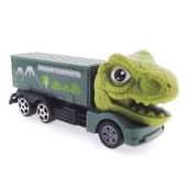 Sürtmeli T-Rex Kafalı Mini Konteynır Tır - 1