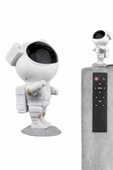 Gece Lambası Astronot Bluetooth Hoparlörlü Galaksi Işık Projektörü - 3