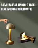 %100 Kademeli Ayarlanabilir Işık – USB Şarjlı Masa Lambası - 1