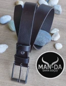 Manda Derisi Kemer (Kahverengi) thumbnail 3