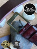 Manda Derisi Kemer (Bordo) thumbnail 3