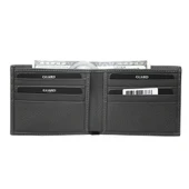 Guard Antrasit guti Mat Klasik Hakiki Deri Erkek Cüzdanı P171 thumbnail 2