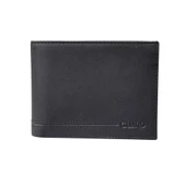 Guard Siyah Temi Bozuk Para Bölmeli Hakiki Deri Erkek Cüzdanı P50 thumbnail 1