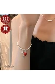 Berry Bliss 925 Ayar Gümüş Bileklik Sevgililer günü , annenize verilecek en güzel gümüş hediyesi - 2