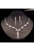 Elegant Set Sevgililer günü , annenize verilecek en güzel takı seti hediye - 1