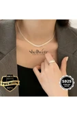Luxora Gümüş Kolye Sevgililer günü , annenize verilecek en güzel gümüş hediyesi - 3