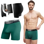 Yohannes Club, Erkek Özel Seperatörlü Pamuklu Boxer, Renk Seçenekli, Tekli Paket thumbnail 7