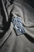 İphone 14 Uyumlu Magsafeli Kamera Koruyuculu Silikon Kılıf - 2