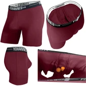 Yohannes Club, Erkek Özel Seperatörlü Pamuklu Boxer, Renk Seçenekli, Tekli Paket thumbnail 4