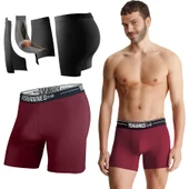 Yohannes Club, Erkek Özel Seperatörlü Pamuklu Boxer, Renk Seçenekli, Tekli Paket thumbnail 3