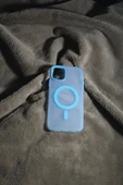 İphone 11 Uyumlu Sert Silikon Magsafeli Kılıf - 2