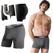 Yohannes Club, Erkek Özel Seperatörlü Pamuklu Boxer, Renk Seçenekli, Tekli Paket thumbnail 9