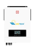 URETECH 10.2KVA 10.2KW 10200 WATT Tam Sinüs Akıllı Mppt 160A (55-450vdc) İnverter 48Vdc-220VAC 11kw İnvertör thumbnail 1