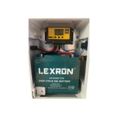 Taşınabilir Güneş Enerjili Güç Kaynağı 50w Güneş Paneli  24ah Akü Pano Paket thumbnail 2