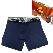 Yohannes Club, Erkek Özel Anatomik Pamuklu Boxer, Renk Seçenekli, Tekli Paket thumbnail 2