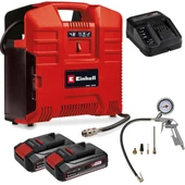 Einhell TE-AC 36/8 Li OF Set Akülü Kompresör - Çanta tipi 2 Adet x 18V 2.5AH - 1