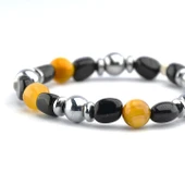 Kaplan Gözü ve  Oltu Taşı Bileklik thumbnail 1