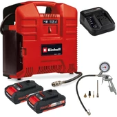 Einhell TE-AC 36/8 Li OF Set Akülü Kompresör - Çanta tipi 2 Adet x 18V 2AH - 1
