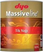 Dyo Massiveline Tik Yağı Şeffaf 5 Lt - 1
